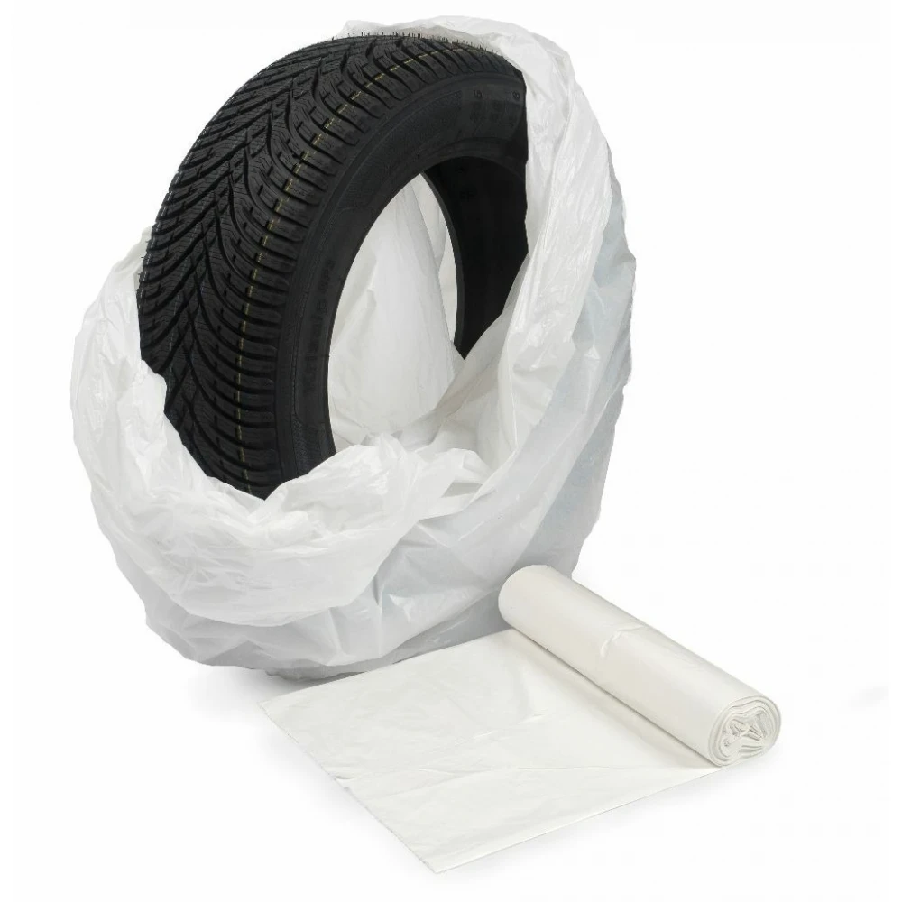 ЕКО торби за гуми, големи, 10 броя 1100x1000 мм, бели - 583-1100-ECO