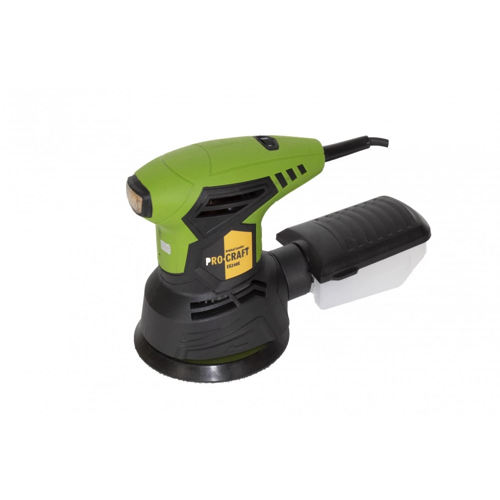 Ексцентричен шлайф, 240W, 125 мм, 6000-12 000 об./мин. - EX240E