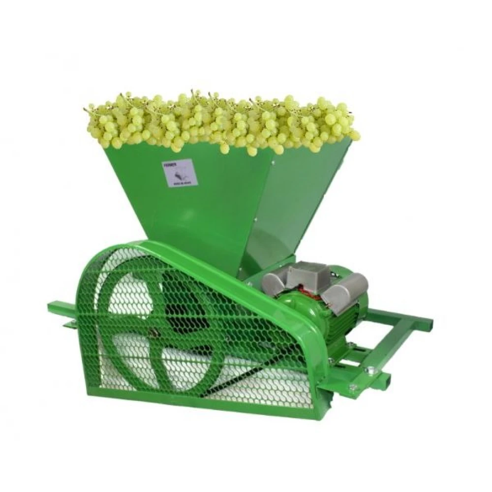 Електрическа гроздомелачка FERMER, 1800W, 2800 об/мин, кош 35 л, 600 кг./ч. - ML-GRAPE