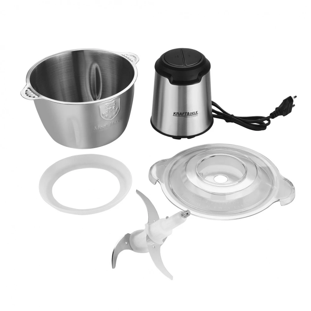 Електрическа резачка за зеленчуци и месо, 2 литра - KD4121