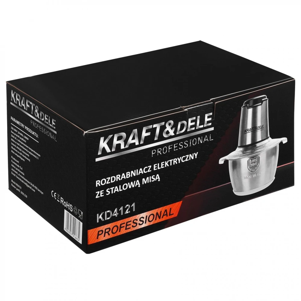 Електрическа резачка за зеленчуци и месо, 2 литра - KD4121