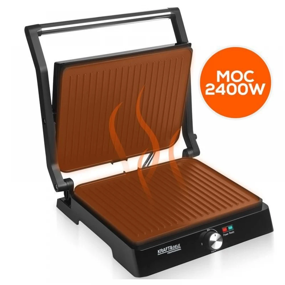 Електрическа скара / grill за печене 2400W - KD4103