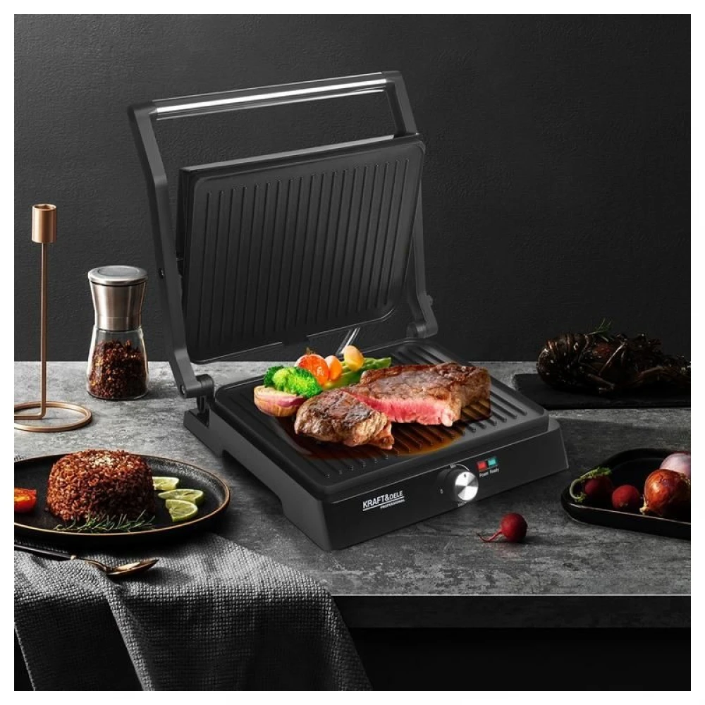 Електрическа скара / grill за печене 2400W - KD4103