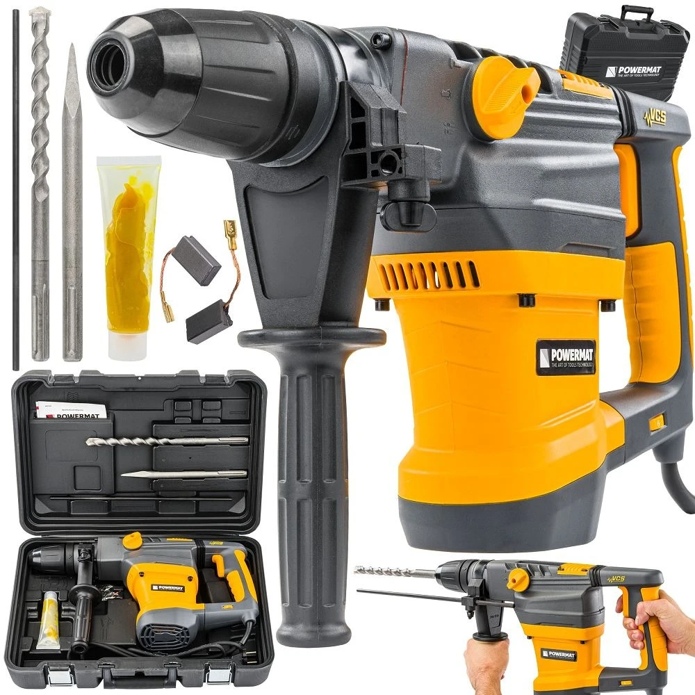 Електрически перфоратор 2800 W, 18J, SDS-MAX, в куфар - PM-MU-2800TN