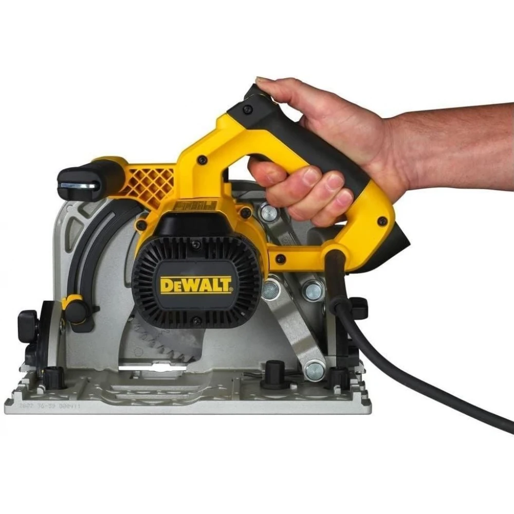 Електрически ръчен циркуляр, 165 мм, 1300 W, 1750-4000 об./мин., DeWalt DWS520KR