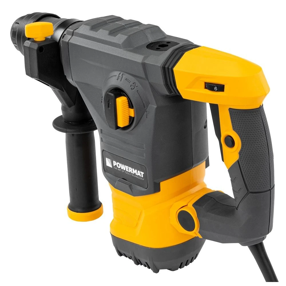 Електрически ударен перфоратор с 3 свредла, 2600 W, 5.5J - PM-MU-2600T