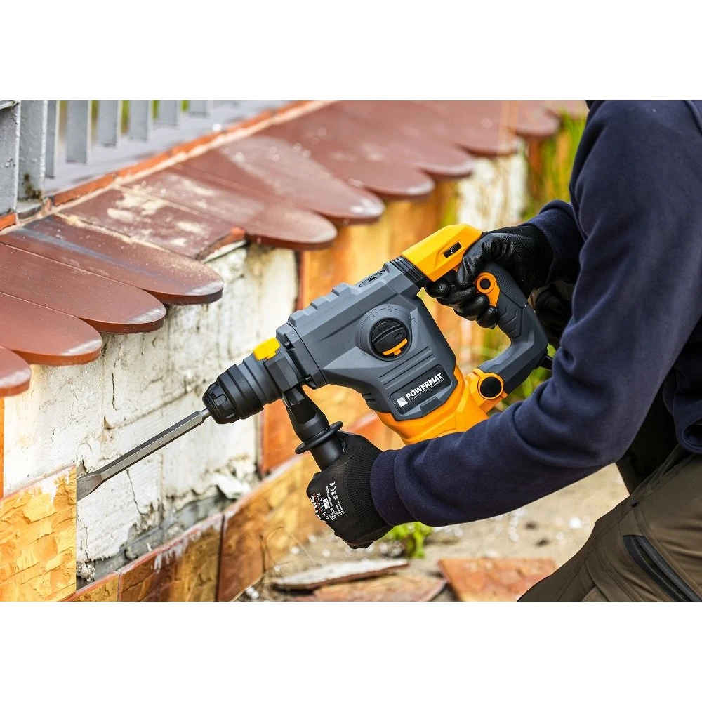 Електрически ударен перфоратор с 3 свредла, 2600 W, 5.5J - PM-MU-2600T