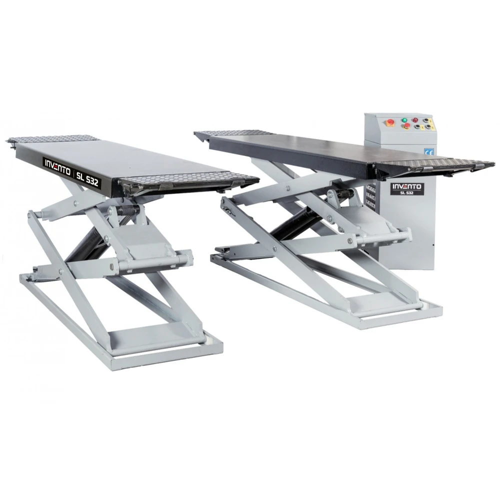 Хидравличен ножичен подемник за автосервиз, 3000 кг., 400V - KON-SLS32