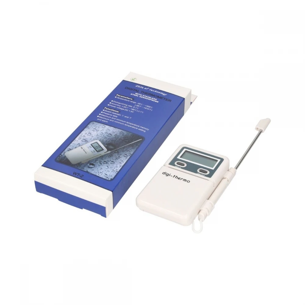 Цифров термометър за автомобилни климатици, -50°C до +300°C - TX52229