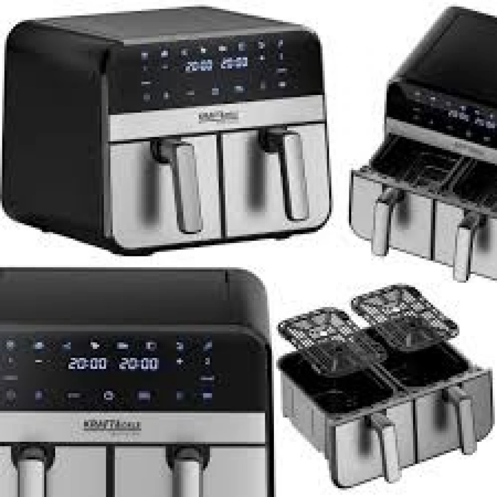 Еър фрайър / уред за готвене с горещ въздух LCD 2500W - KD4180