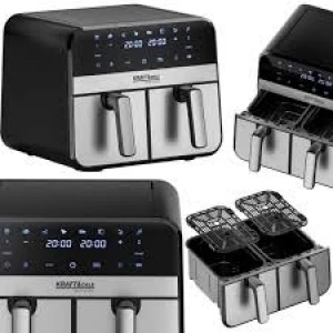 Еър фрайър / уред за готвене с горещ въздух LCD 2500W - KD4180