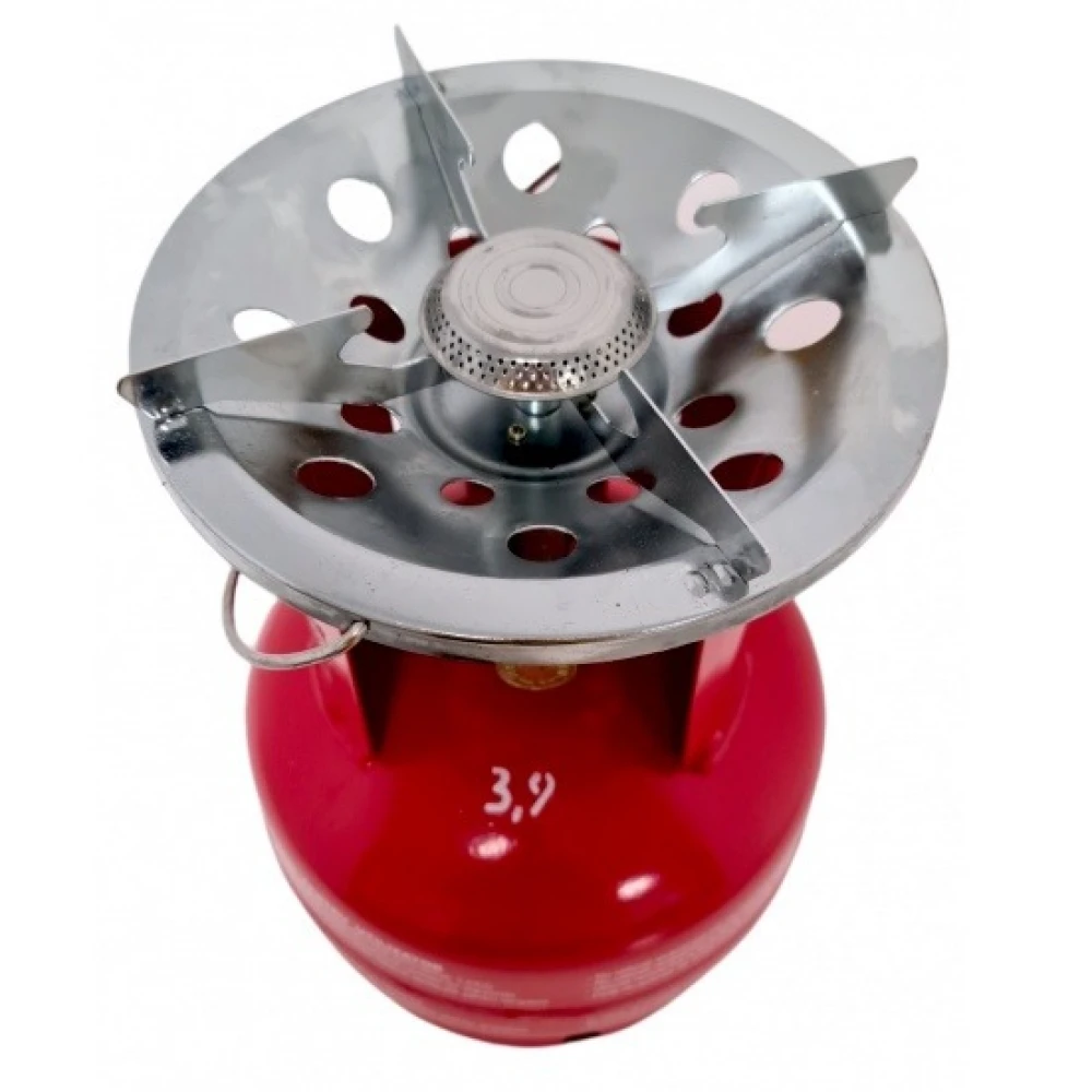 Газова бутилка с горелка 5 л. за къмпинг, 2кг, 1/2″ резба - 9868