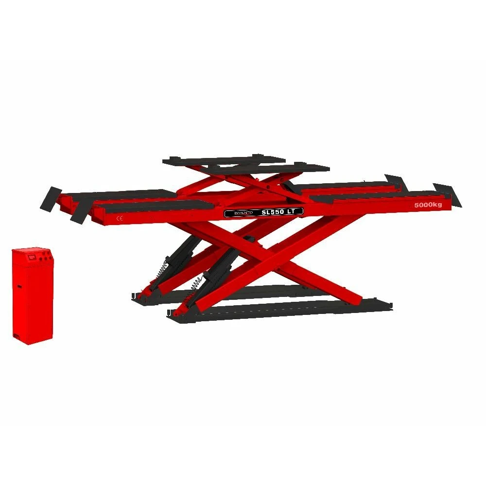 Хидравличен ножичен подемник за диагностика и реглаж 5000 кг. - INVSL550LT