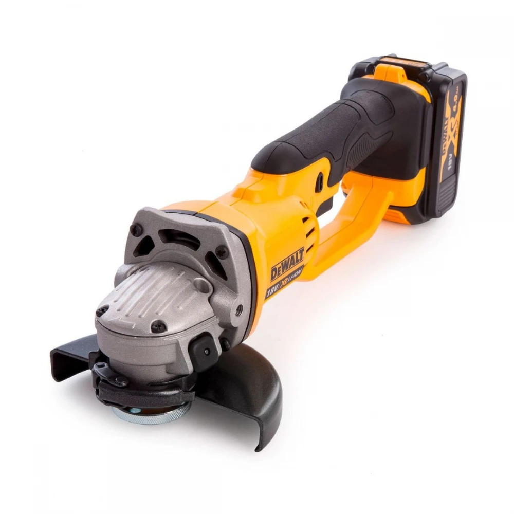 Ъглошлайф акумулаторен 18V, ф 125 мм, 4 Аh, DeWalt DCG412M2