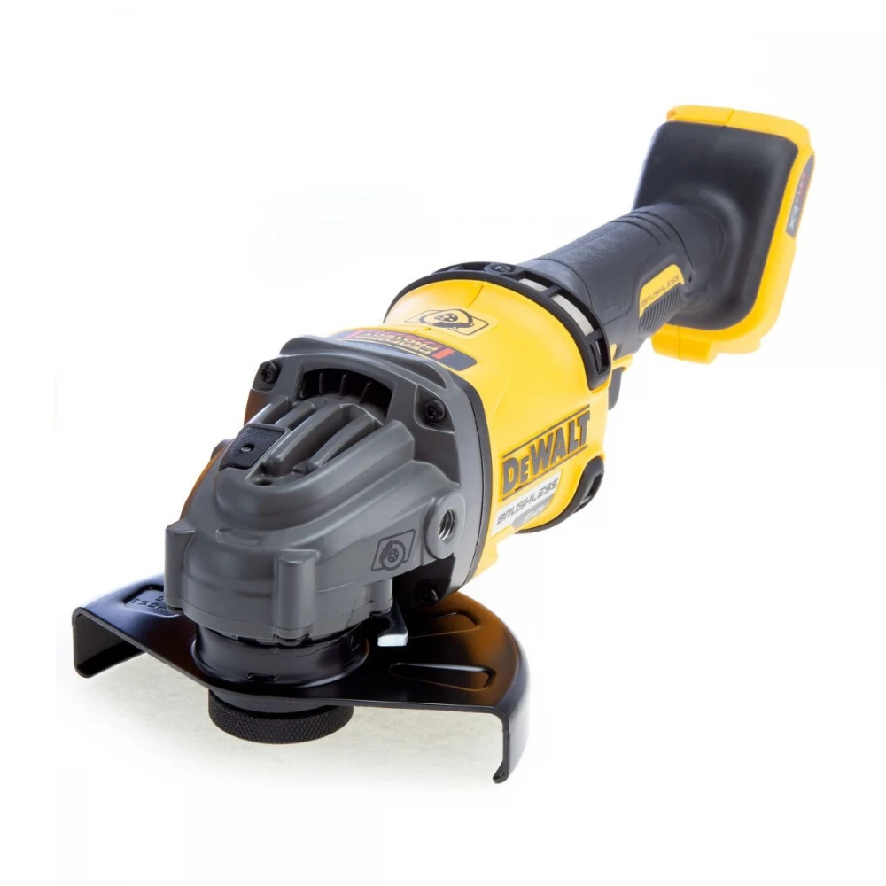 Ъглошлайф акумулаторен, безчетков 54 V, 125 мм, 9000 об./мин., DeWalt DCG418NT