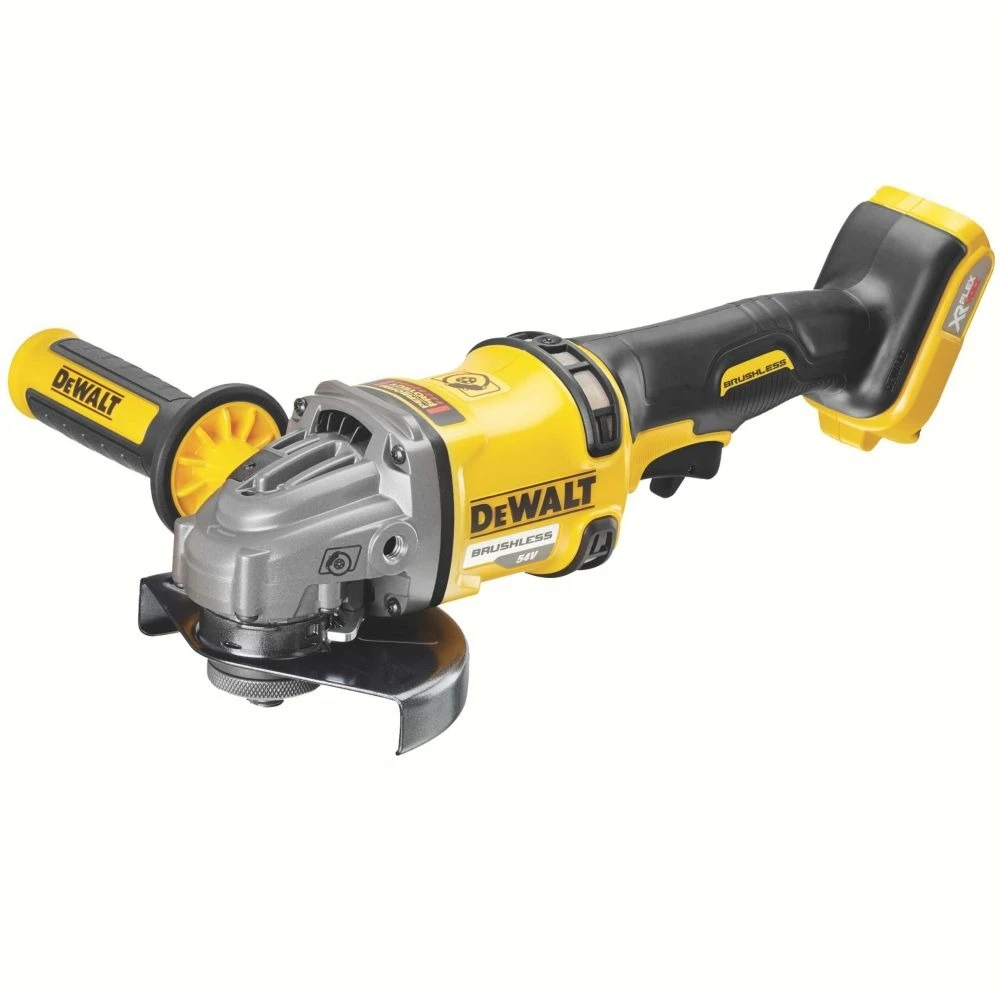 Ъглошлайф акумулаторен Li-Ion 54V, 125мм, FLEXVOLT™, DeWalt DCG414NT