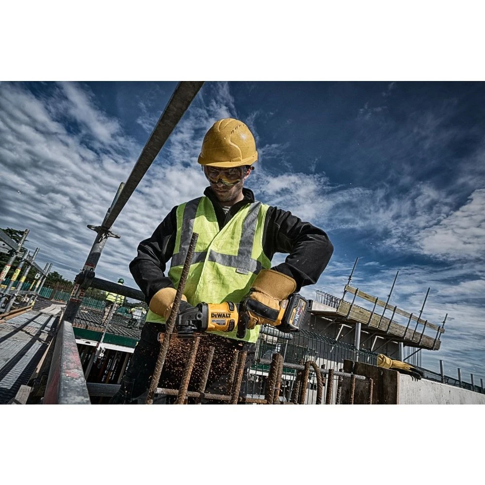 Ъглошлайф акумулаторен Li-Ion 54V, 125мм, FLEXVOLT™, DeWalt DCG414NT