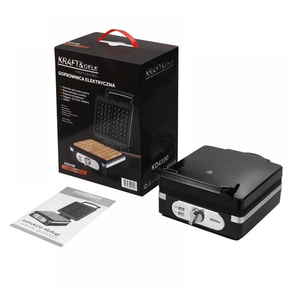 Уред за правене на гофрети / Гофретник 2000W - KD4100
