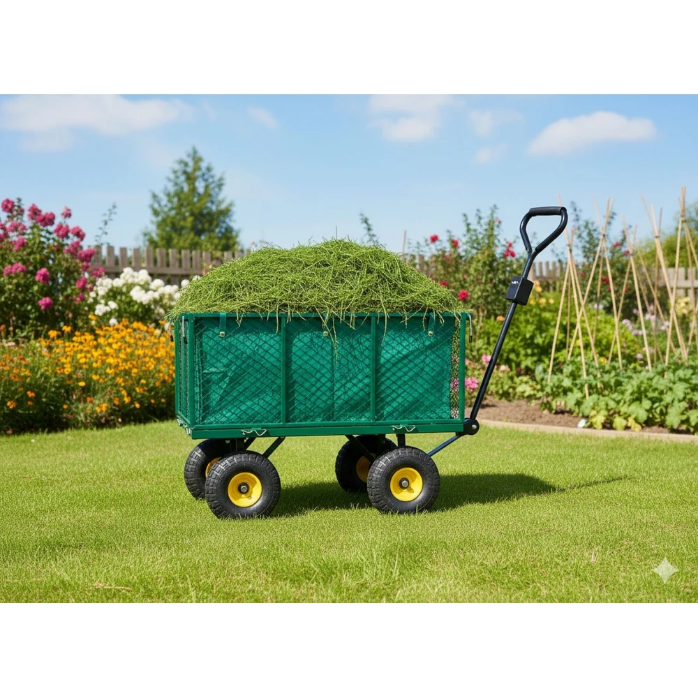 Градинска количка 96x51x40 см, 220 литра - G71125