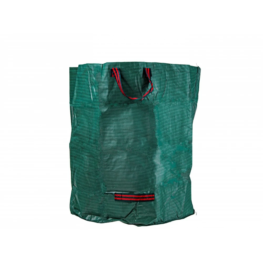 Градински кош, 272 литра, с 4 дръжки, зелен - G73285