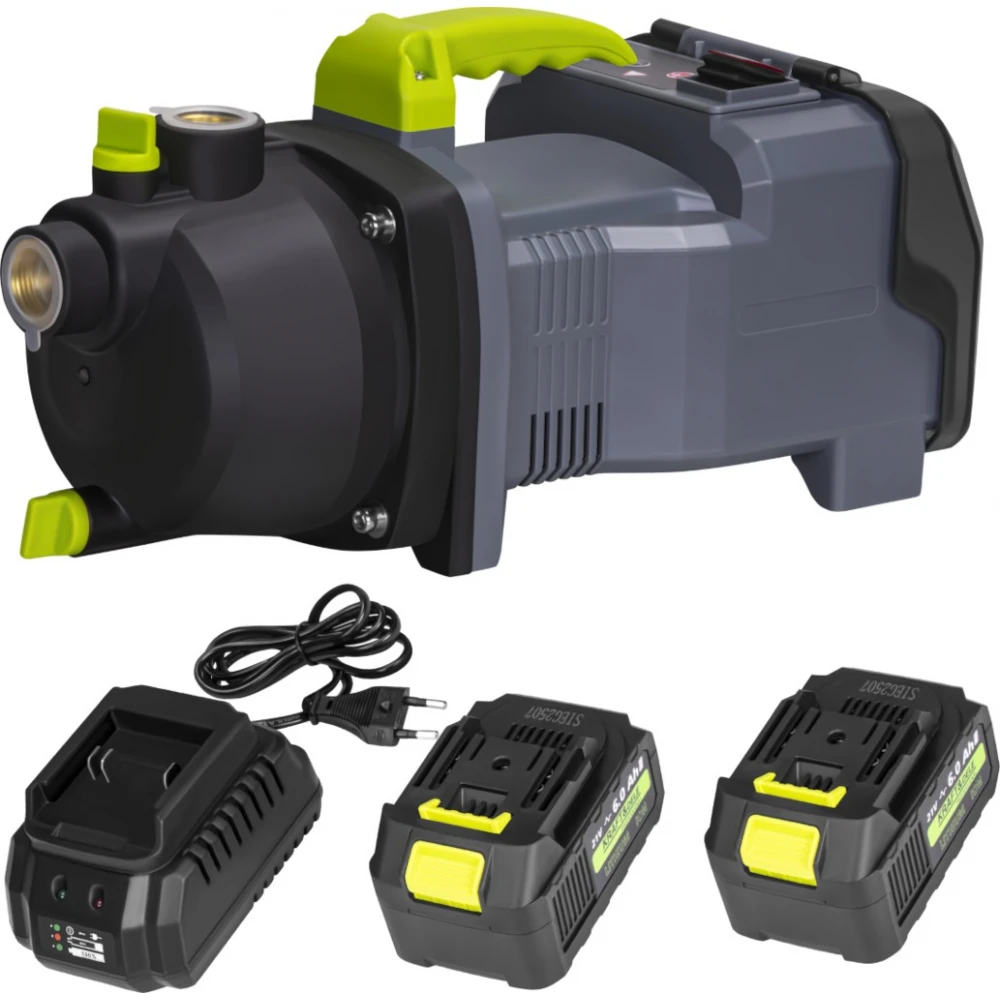 Акумулаторна градинска помпа 3500л./ч., 2x6Ah + зарядно - KD5270