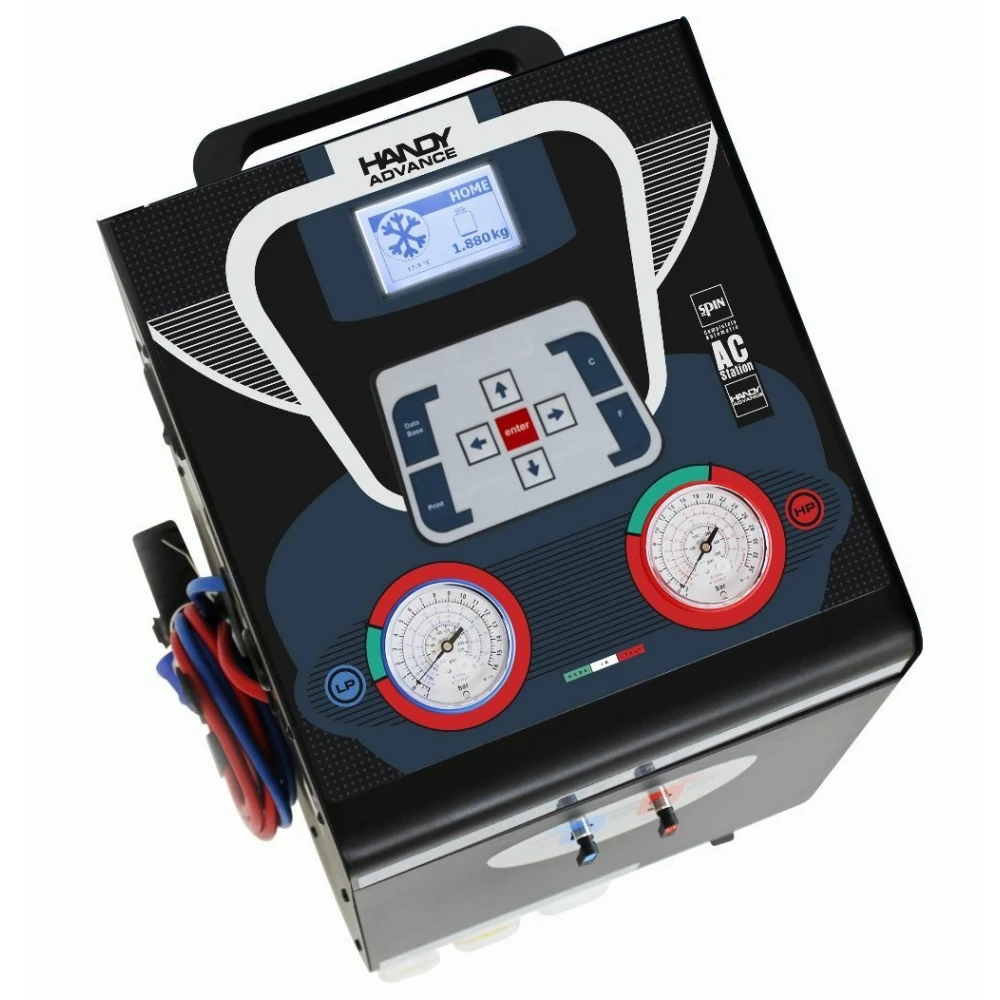 Напълно автоматична мобилна станция за автоклиматици - INVHA-R134A