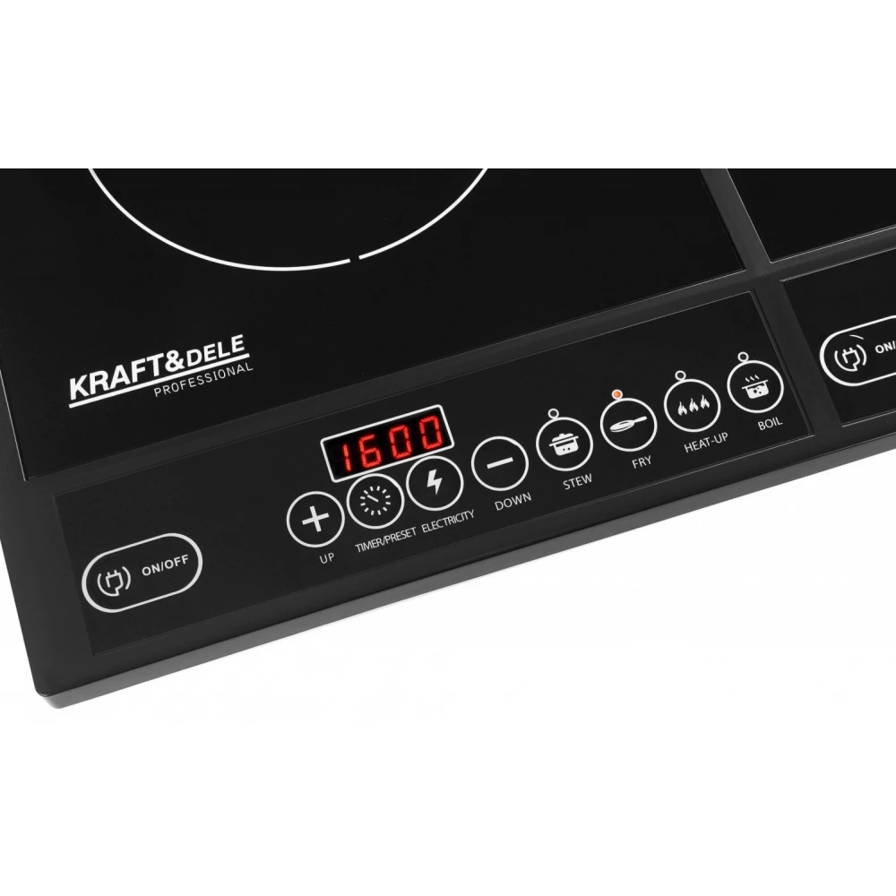 Индукционна готварска печка, 2000 W - KD4167
