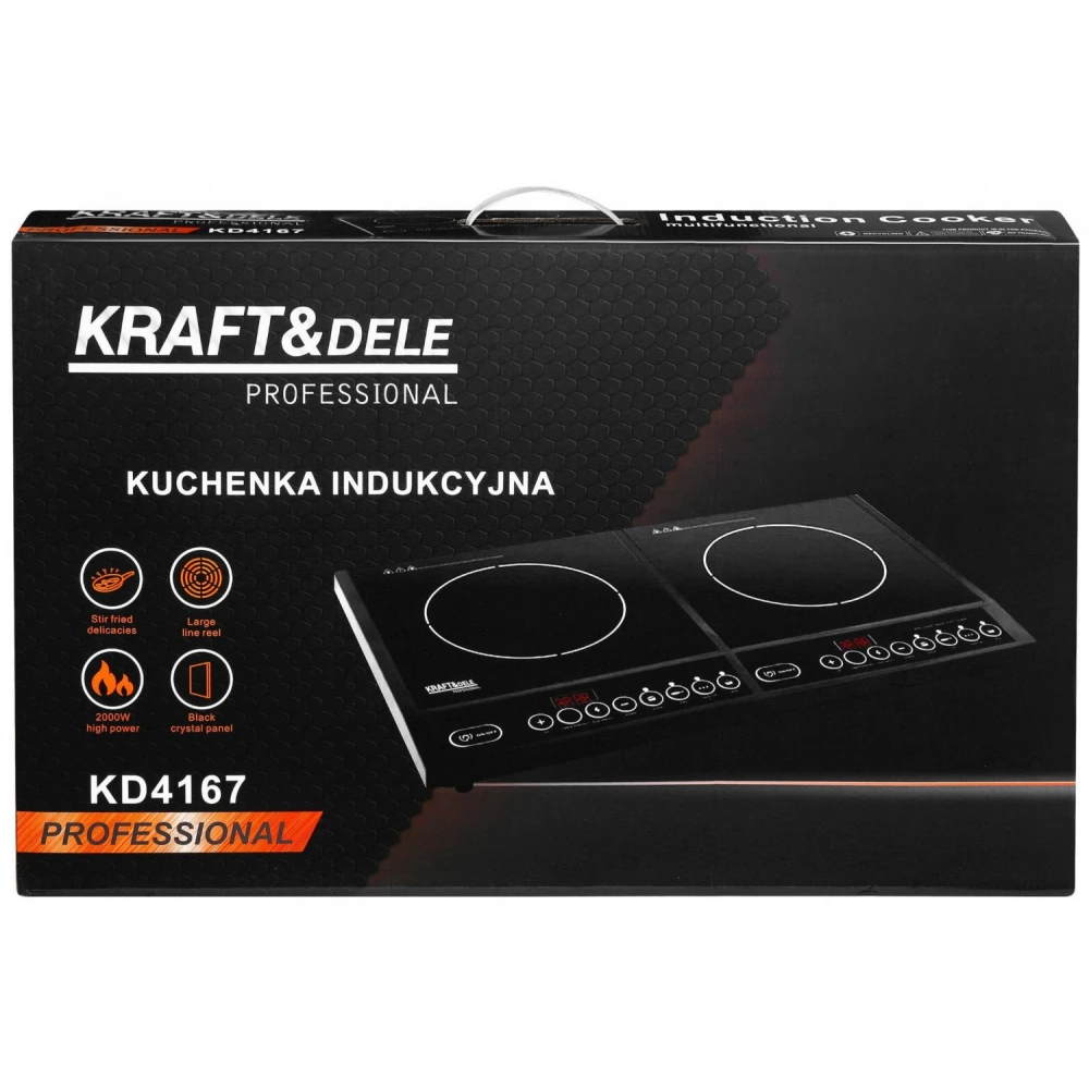 Индукционна готварска печка, 2000 W - KD4167