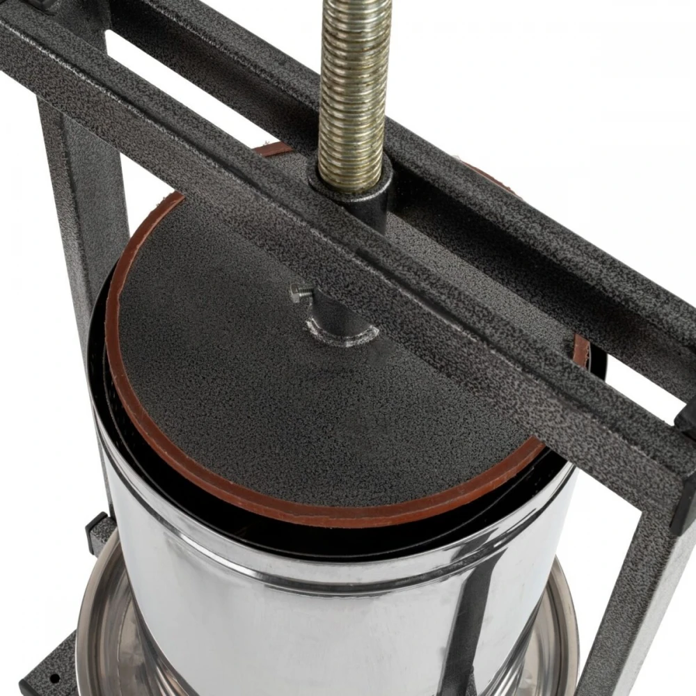 Inox 10л преса за грозде, двойна вана - 4948