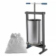 Inox 25 л. преса за грозде, двойна вана - 4951