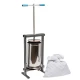 Inox 25 л. преса за грозде, двойна вана - 4951
