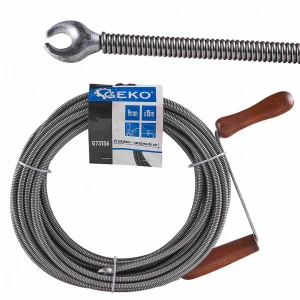 Инструмент / спирала за почистване на канали 9 мм х 15 м - G73156