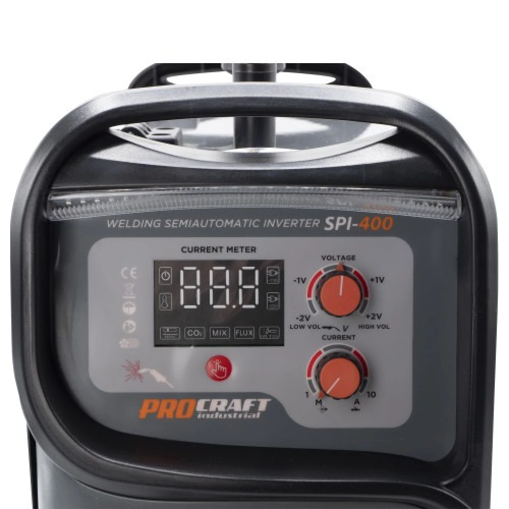 Инверторен електрожен с телоподаващо устройство 2 в 1, 200 A - SPI-400