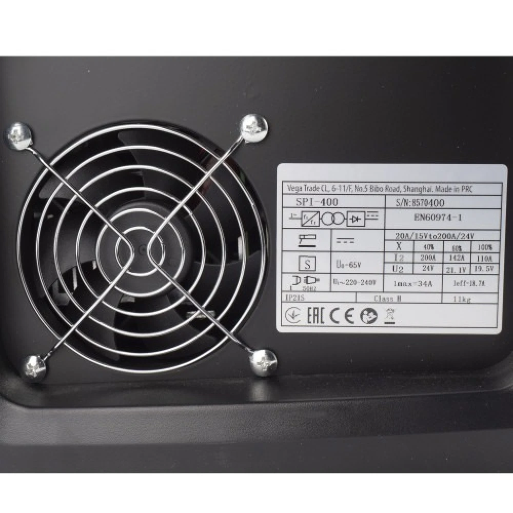 Инверторен електрожен с телоподаващо устройство 2 в 1, 200 A - SPI-400