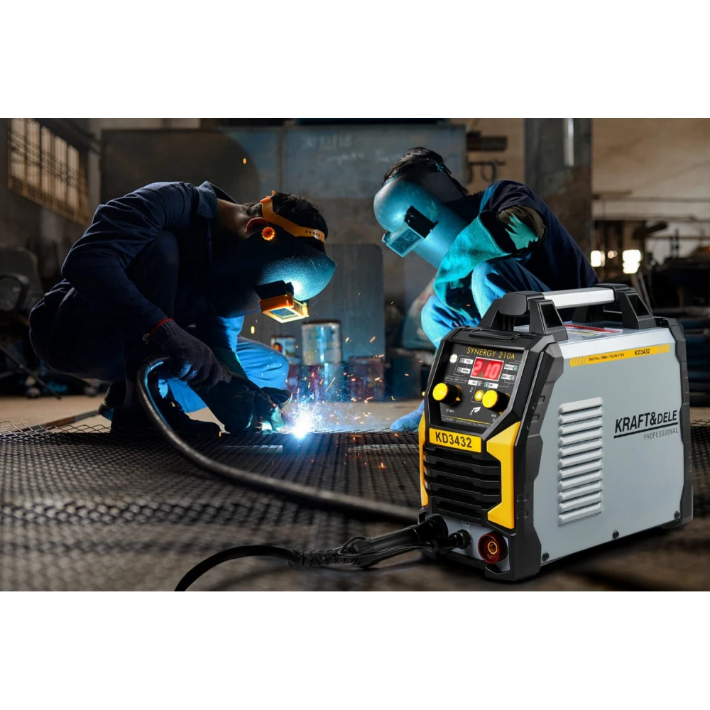 Инверторен заваръчен апарат MIG Flux MMA TigLift 210A - KD3432
