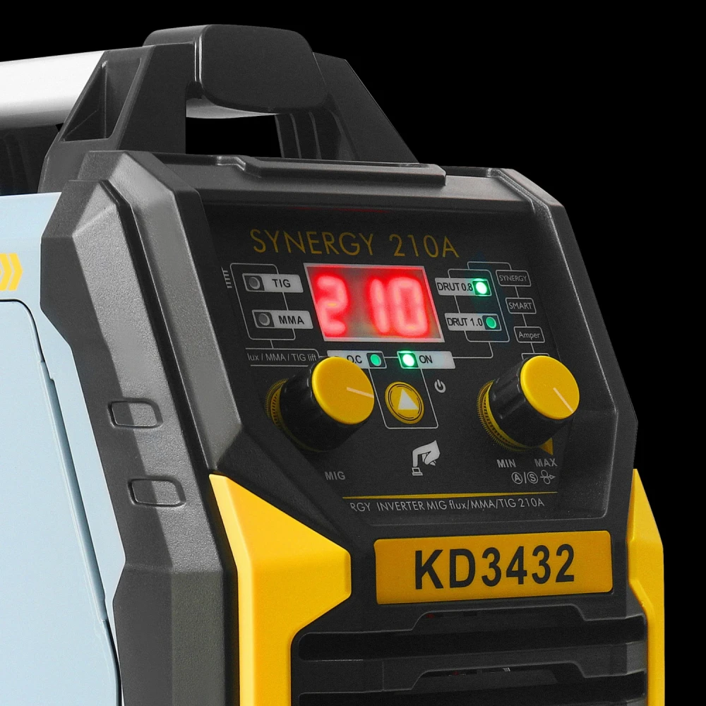 Инверторен заваръчен апарат MIG Flux MMA TigLift 210A - KD3432