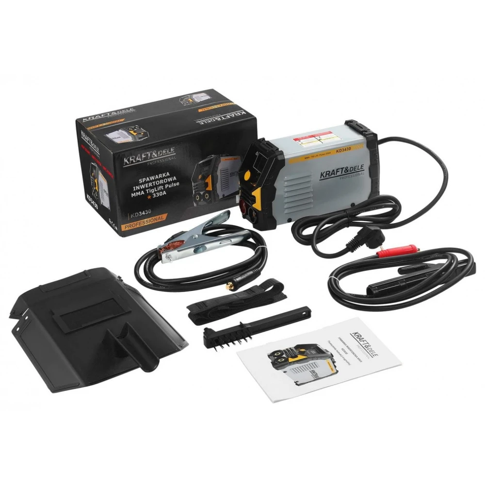 Инверторен електрожен Tig Lift, Pulse, MMA, с LCD, 330 A - KD3430