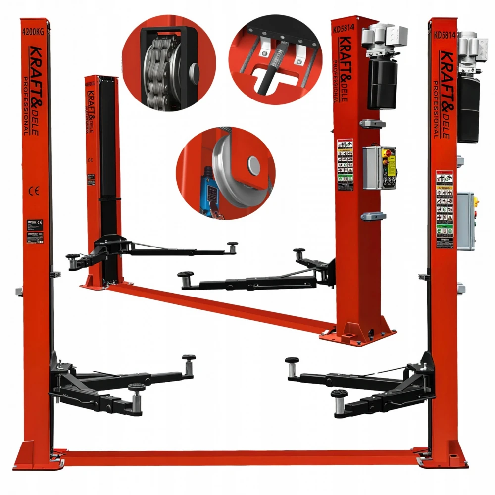 Хидравличен автоматичен подемник 4200 килограма 400V KD5814