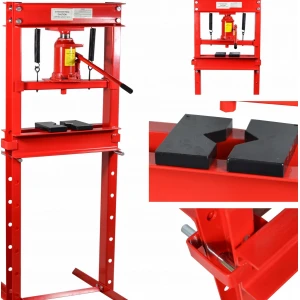 Хидравлична преса 12 тона с 2 чугунени плочи - CR62110