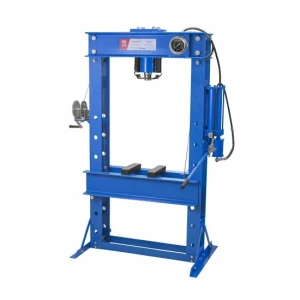 Пневматично-хидравлична преса с манометър, 50 тона - T61250Pb