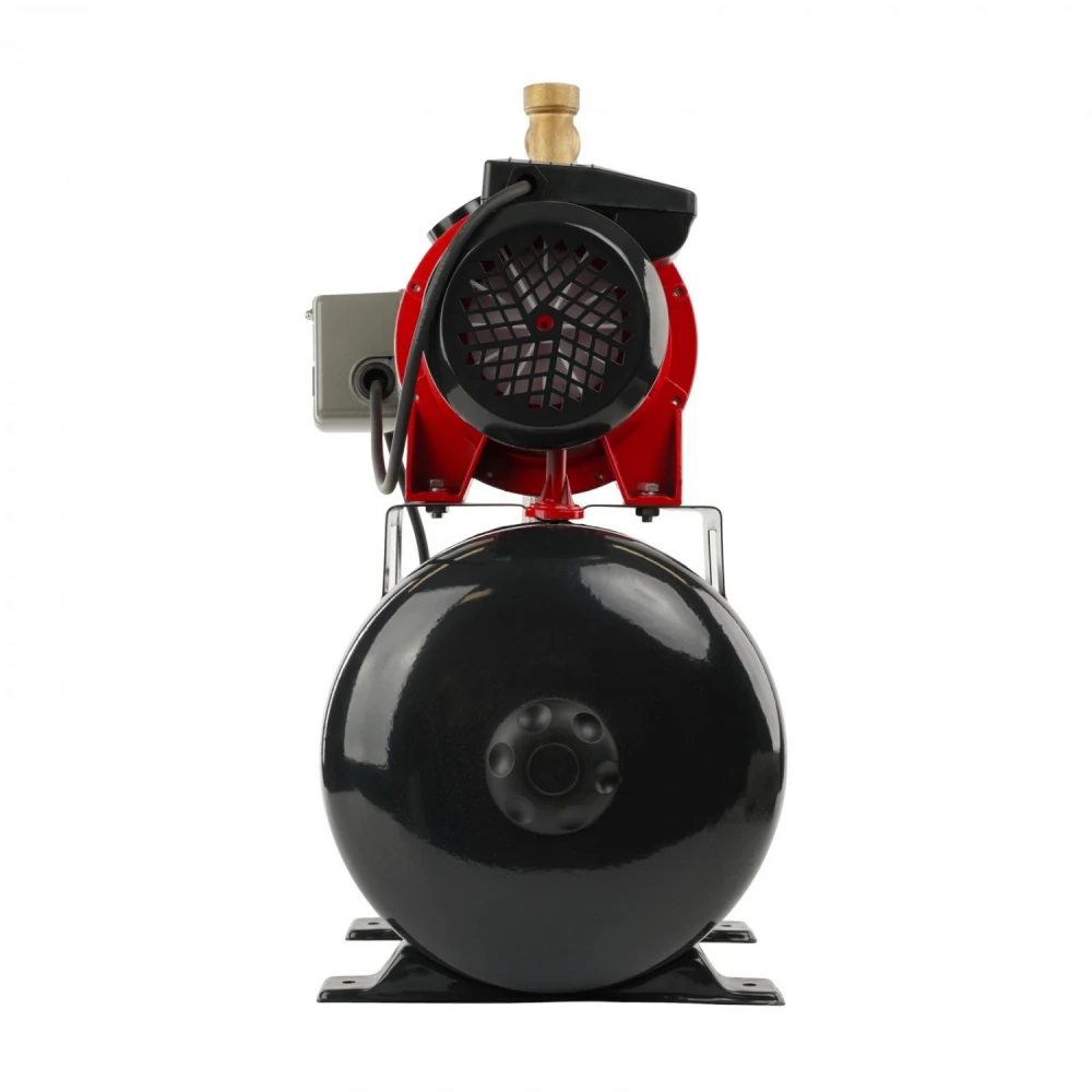 Хидрофорна помпа AQUATIC с цилиндричен съд, 550 W двигател с медна намотка, 50 л./мин., TANK 24 L, STAINLESS STEEL - AUTOJS80