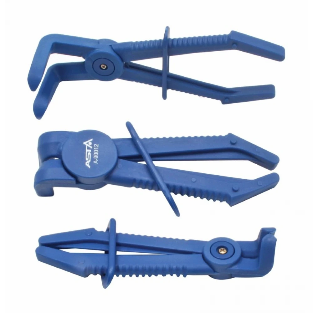 Клещи за спирачен маркуч , 3 броя, огънати на 90° - А-90012