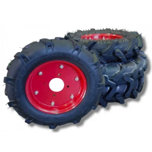 Колело за мотокултиватор, мотофреза (джанта, вътрешна и външна гума) - 400-10