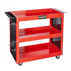 Количка (шкаф за инструменти), 3 рафта със странични панели - INVTL06