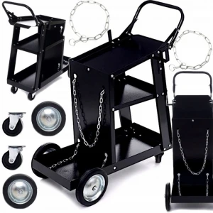 Количка за заваръчни апарати / електрожени 75 килограма KD373