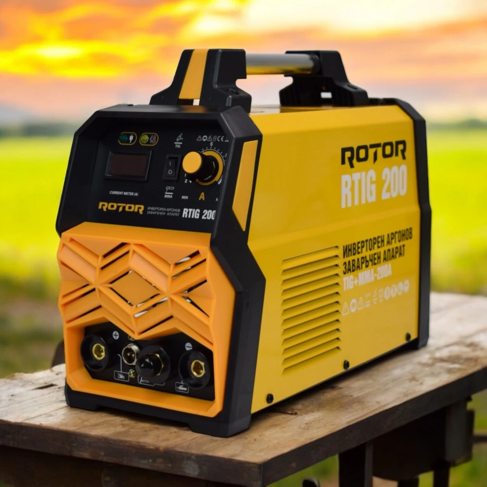 Комбинирано телоподаващо устройство с инверторен електрожен с 2 в 1, до 5 кг. тел (работи с газ и без газ) - RMMT-180A
