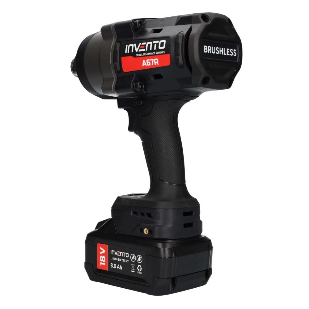 Акумулаторен ударен гайковерт 2400 Nm 1" + удължител 250 мм - PXA67R-EXT