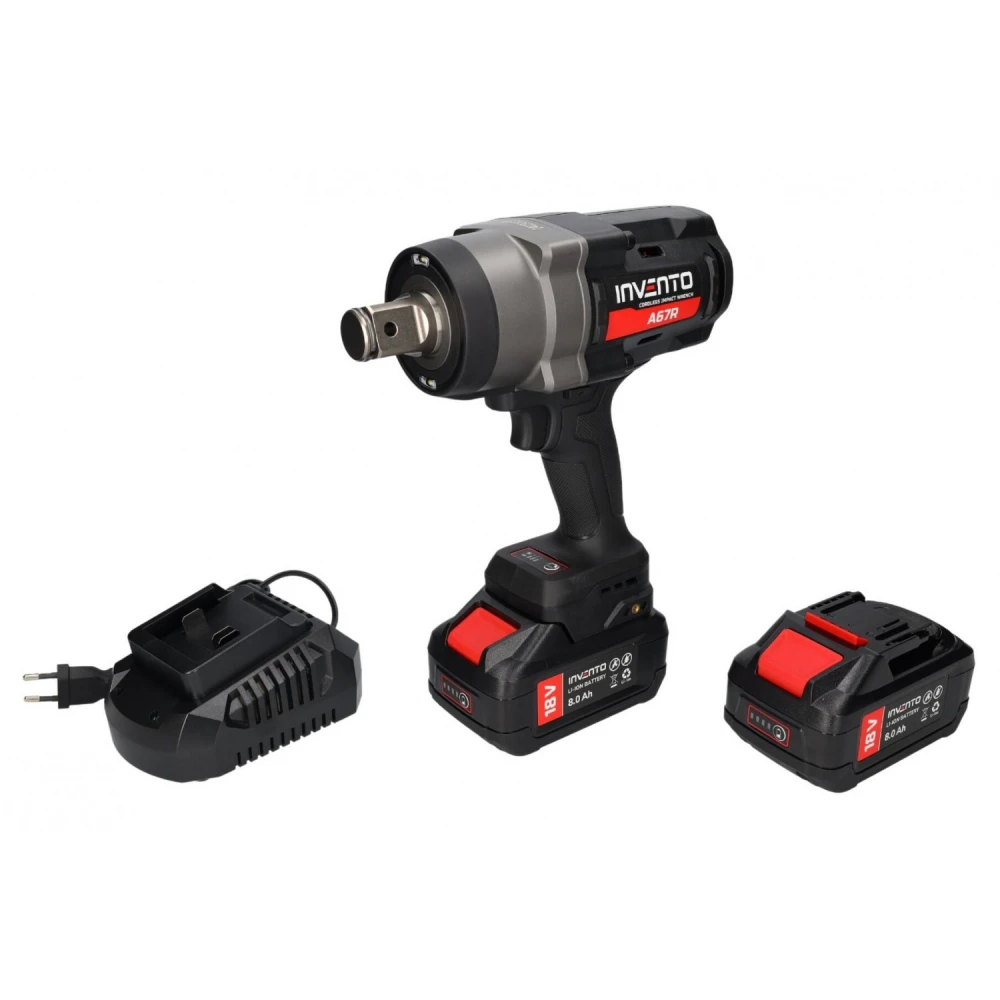 Акумулаторен ударен гайковерт 2400 Nm 1" + удължител 250 мм - PXA67R-EXT