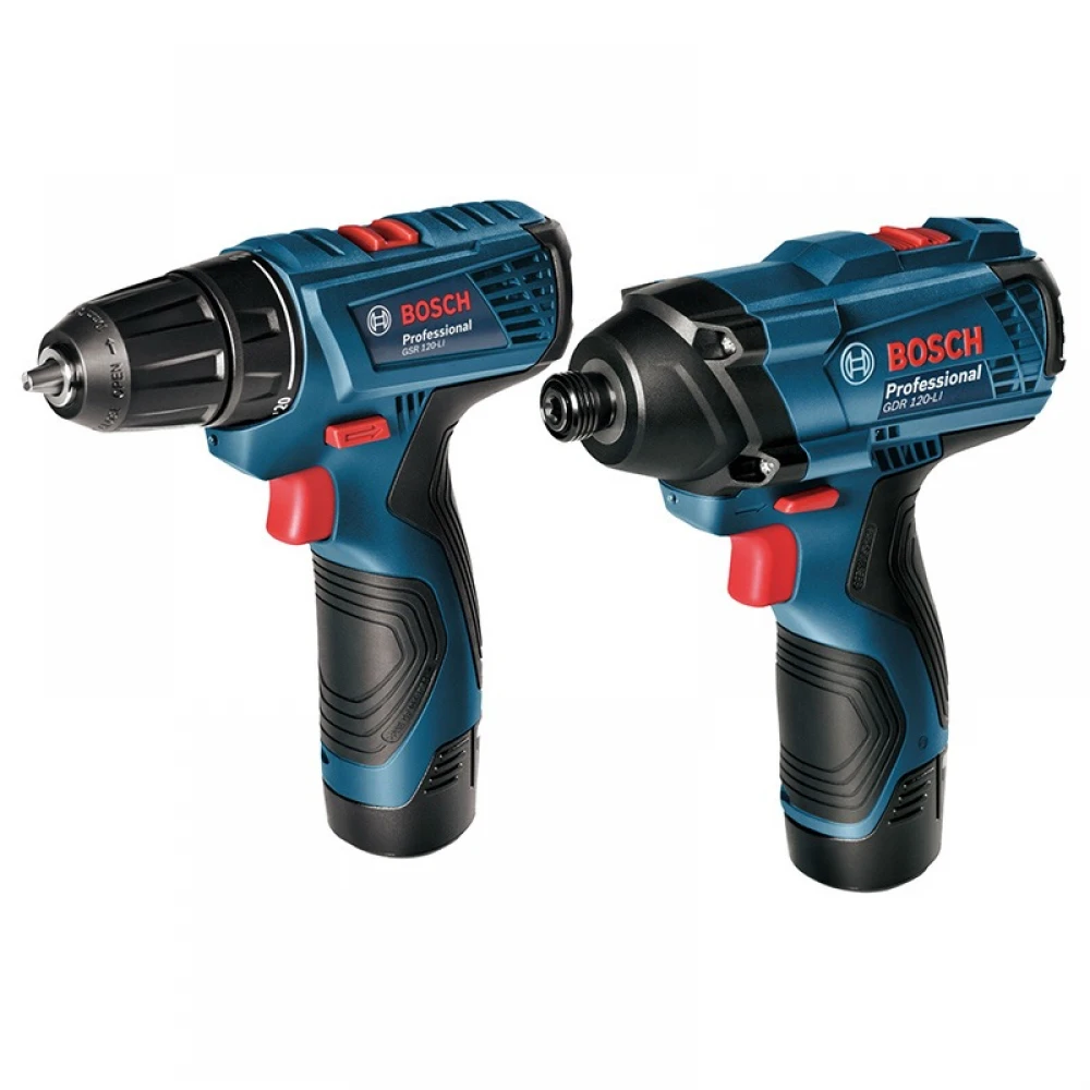 Комплект акумулаторни инструменти GDR Bosch GDR 120-LI + GSR 120 LI