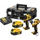 Комплект акумулаторни инструменти 18V, 4Ah, DeWalt DCK285M2